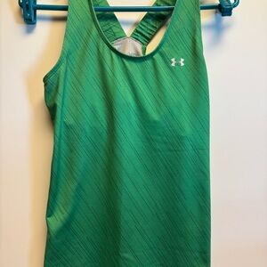 Under‎ Armour Women's Green Swim Top